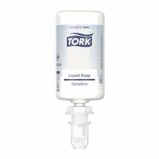 Cremes&aelig;be, Tork, S4, Sensitiv 1 l, pakke a 6 stk