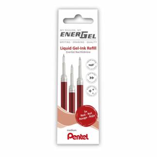 Refill, Pentel Energel, LRN7-3B, 0,35MM r&oslash;d, 2803792