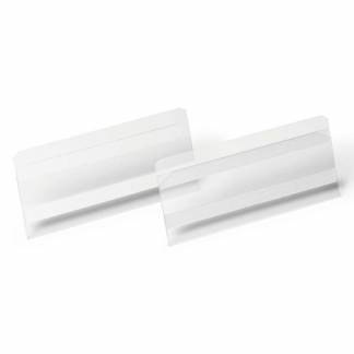 Lagerlomme, Durable 67x150, selvkl&aelig;bende, transparent