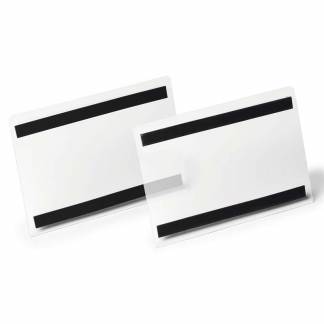 Magnetlomme, Durable, A5 tv&aelig;rformat transparent