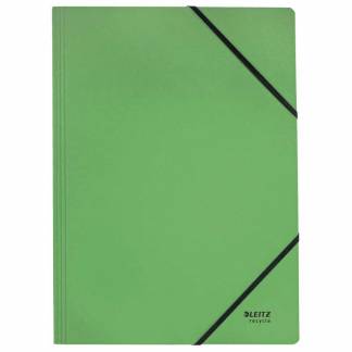 Elastikmappe, Leitz Recycle gr&oslash;n, 210x297mm