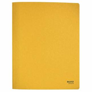 Elastikmappe, Leitz Recycle gul, 210x297mm