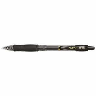 Gelpen, Pilot G2, Medium, sort s&aelig;t af 20 stk