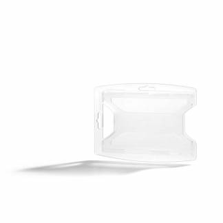 Kortholder, Durable Rexycle, 54x85mm 2 kort, transparent pakke a 10 stk