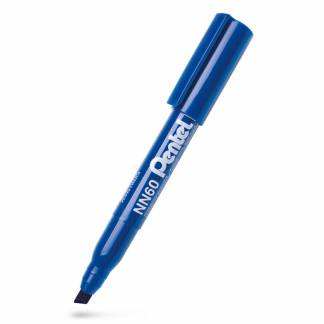 Marker, Pentel Recycology, NN60-C, 4-6MM Skr&aring; spids, bl&aring;, 2406003