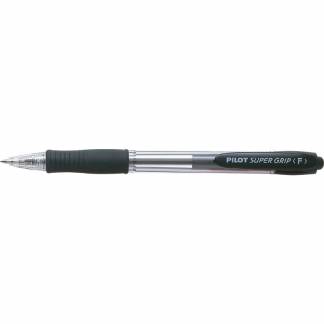 Kuglepen, Pilot Super grip G, F, 0,5MM sort, 15645