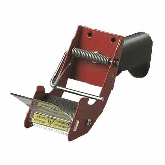 Tapedispenser, til h&aring;ndholdt brug m&oslash;rker&oslash;d, v&aelig;gt: 0.410 kg, pakke a 5 stk palle a 400 stk, DMT2WB