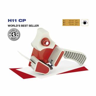 Manual Tape Appli Dev. & Disp., H11CP til manuel brug, med bremse rainbow packs, v&aelig;gt: 0.470 kg karton a 1 stk, DH11CPWB