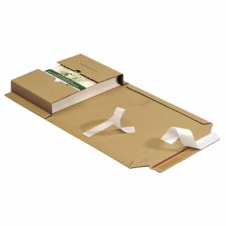 Multiwell, justerbar h: 20-60mm, brun FSC Mix 70\% , 270mm x 185mm x 60mm batch a 25 stk