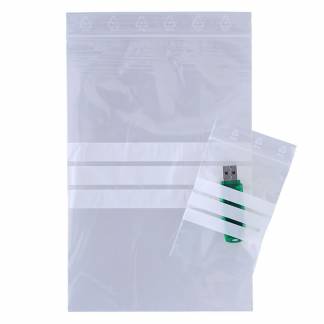 Lynl&aring;spose, Master'in Performance, 50 &micro;m 40 x 60 mm, LD-PE, transparent med skrivefelt, Lynl&aring;slukning karton a 20 x 1000 stk, pakke a 1000 stk palle a 600000 stk, F&oslash;devaregodkendt