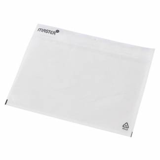 F&oslash;lgeseddellommer, Master'in Performance C5, 240 x 185 mm, transparent, Uden tryk genanvendt LDPE, karton a 1000 stk palle a 72000 stk, FSC Mix Credit