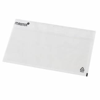 F&oslash;lgeseddellommer, Master'in Performance LD, 240 x 140 mm, transparent, Uden tryk genanvendt LDPE, karton a 1000 stk FSC Mix Credit