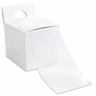 Str&aelig;kb&aring;nd, Master'in Performance, 40 &micro;m 100 x 1200 mm, stk perforeret p&aring; rulle rullel&aelig;ngde: 120.00 m rul til 100 stropper, LLD-PE transparent, kasse a 30 ruller palle a 720 ruller