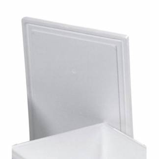 EPS skum, 600 x 400 x 30 mm PS, hvid, bundt a 4 stk palle a 40 bundter F&oslash;devaregodkendt