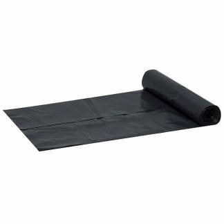 Affaldss&aelig;kke, 42 &micro;m, 700 x 1100 mm LD-PE, sort, kapacitet 100.000l rulle a 10 poser