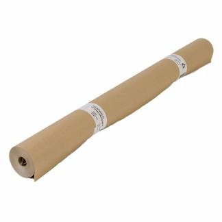 AFD&AElig;KNINGSPAP, 135 g/m2, 965 mm x 30.00 m, kernediameter: 30 mm, gr&aring; Kraftpapir, rullev&aelig;gt: 3.60 kg pakke a 5 ruller, palle a 125 ruller