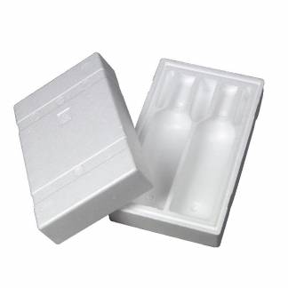 EPS skum, 365 x 200 x 120 mm PS, hvid, pakke med 36 stk palle 5 pakker