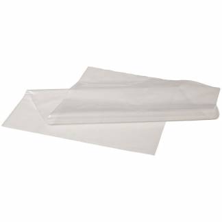 Flad pose, 150 &micro;m, 600 x 1000 mm, LD-PE transparent, karton a 100 F&oslash;devaregodkendt