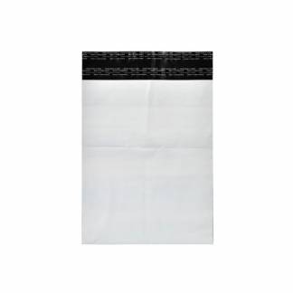 Coex Forsendelsespose, BNT, 50 &micro;m, 550 x 770 mm, LD-PE, sort/hvid 2 permanente adh. lukninger, t pakke a 100 stk