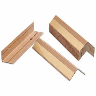 Kant og Hj&oslash;rnebeskyttelse, Master'in L-profil, 3.000 mm, 60 x 60 mm l&aelig;ngde: 1100 mm, tr&aelig;fibre, brun pakke a 35 stk, palle a 1680 stk FSC Mix 70\%