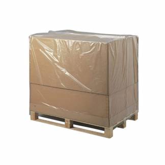 Plasth&aelig;tte, 50 &micro;m, 600 + 500 x 1200 mm LD-PE, transparent, 2 fals p&aring; 250mm karton a 100, F&oslash;devaregodkendt