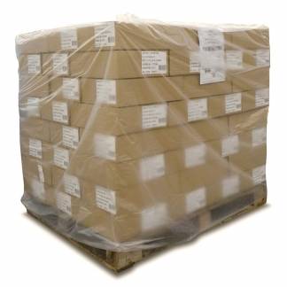 Plasth&aelig;tte, 45 &micro;m, 1200 + 900 x 1800 mm LD-PE, transparent, 2 fals p&aring; 450mm RULLE &Aacute; 50 STK.