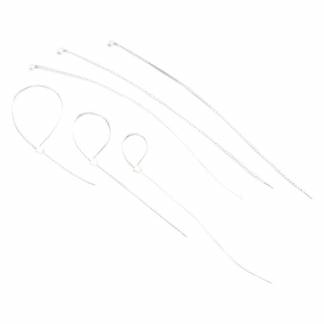 Kabelbinder, 275, nylon/polyamid transparent white, pakke a 1000 stk barlok 275mm