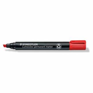 Marker, Staedtler Lumocolor, 350-2 2-5MM, r&oslash;d, permanent