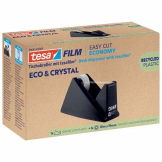 Tape, TESA ecoLogo, 19mmx10.00m transparent, pakke a 6 ruller