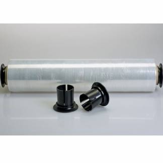 Dispenser til str&aelig;kfilm, Endepropper til h&aring;ndholdt brug, gr&oslash;n til h&aring;ndstr&aelig;kfilm, 50 mm karton a 200 stk