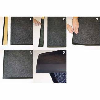 Entrem&aring;tte, Matting, 65x910, sort 1 stk