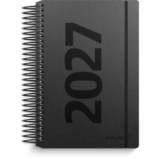 Dagskalender, Mayland, Mini, 101x129mm &aring;r: 2027, sort,, FSC Mix Credit