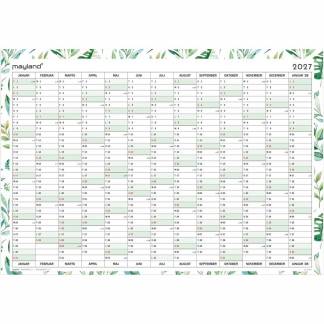 V&aelig;gkalender, Mayland k&aelig;mpe, 72x735mm &aring;r: 2027, Flerfarvet,