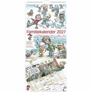 V&aelig;gkalender, Mayland Familie Otto Dickmeiss, 229x505mm &aring;r: 2027, Flerfarvet,, FSC Mix Credit
