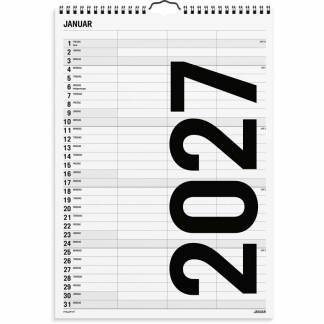 V&aelig;gkalender, Mayland Familie, Family 240x342mm &aring;r: 2027, Flerfarvet,, FSC Mix Credit