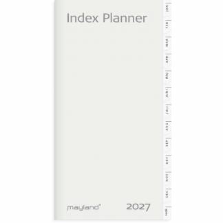 Refill, Mayland Index, 88x168mm &aring;r: 2027, Flerfarvet,, FSC Mix Credit