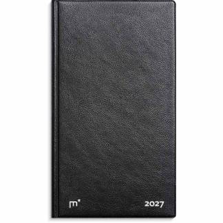 Week Planner, Mayland City Diplomat, 102 x173mm &aring;r: 2027, sort,, FSC Mix Credit