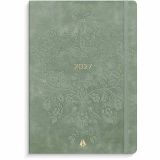 Ugekalender, Mayland Forma Deluxe, 105 x149mm &aring;r: 2027, gr&oslash;n,