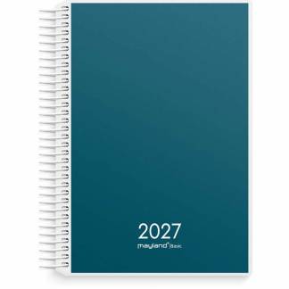 Dagskalender, Mayland Classic, 142x179mm &aring;r: 2027, bl&aring;,, FSC Mix Credit