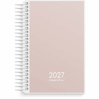 Dagskalender, Mayland Classic, Mini, 98 x129mm &aring;r: 2027, beige,, FSC Mix Credit