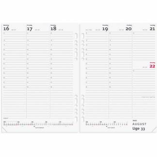 Refill, Mayland System, 151x216mm &aring;r: 2027, Flerfarvet,, FSC Mix Credit
