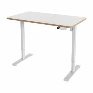 H&aelig;ves&aelig;nkebord, Leitz Ergo, 700x1200 hvid