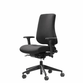 Kontorstol, Canadian, Ergo 02, sort