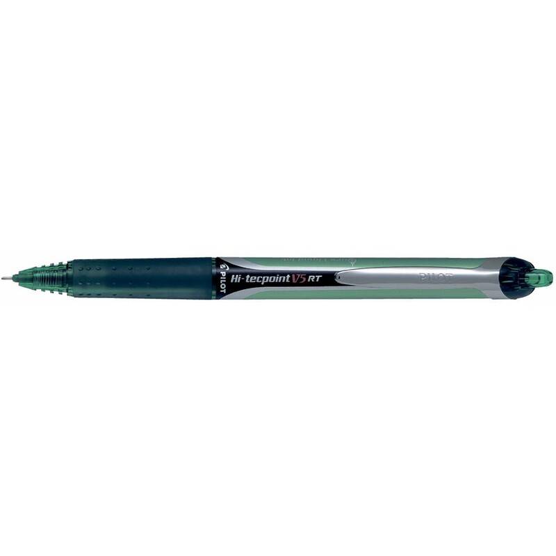 Rollerpen, Pilot Hi-tecpoint, V5 RT 0,3MM, gr&oslash;n