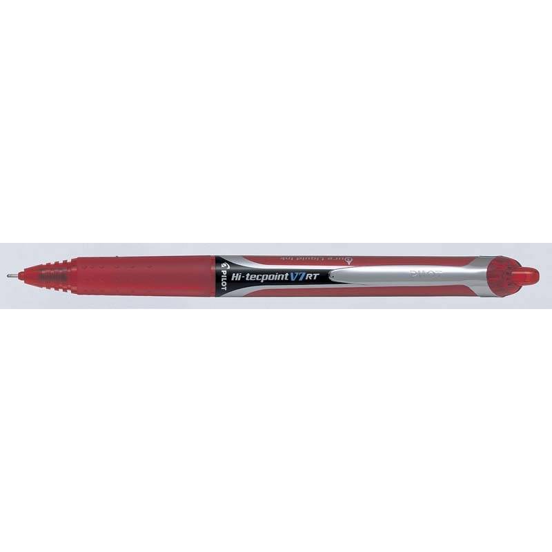 Rollerpen, Pilot Hi-tecpoint, V7 RT 0,4MM, r&oslash;d