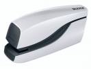 H&aelig;ftemaskine Leitz 5566 hvid elektrisk 10 ark batteri