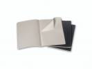 Notesbog MOLESKINE Cahier Journal ulinieret XL 3-pack