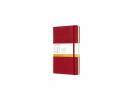 Notesbog MOLESKINE Classic hard linieret Large r&oslash;d