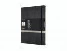 Notesbog MOLESKINE Pro hard linieret XXL sort