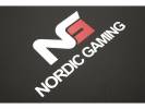 Gulvm&aring;tte Nordic Gaming Guardian sort/r&oslash;d 120x100cm